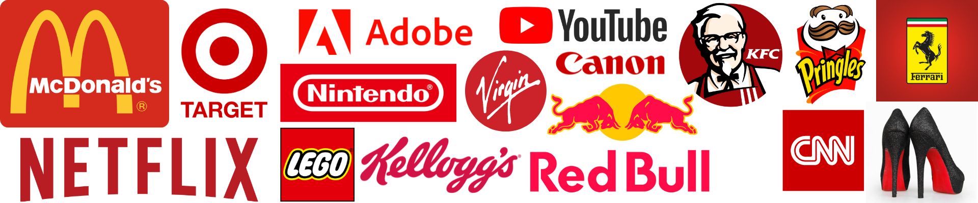Companies that use red in their logos and branding. Unlock the power of red branding with insights from colour psychology and archetypes. Learn how to captivate your audience and drive business success.